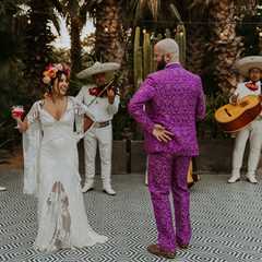 This Colorful Acre Baja Wedding Was Inspired By Mexican Culture