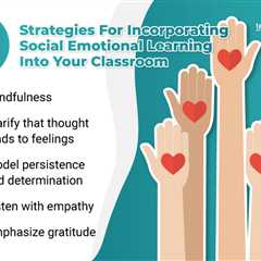 5 Strategies For Incorporating Social Emotional Learning Into Your Classroom