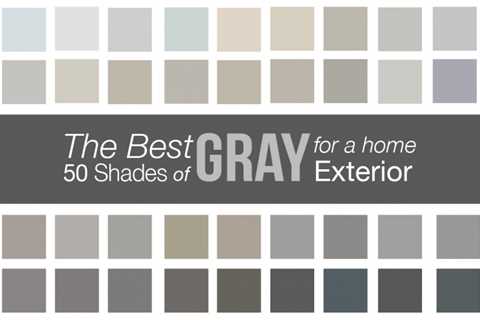 The Best Shades of Gray Paint for a Home Exterior