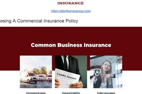 The Allen Thomas Group Business Insurance