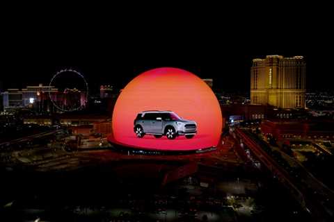 Mini takes center stage on the Sphere in Las Vegas