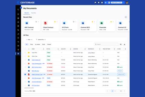 Exclusive: Centerbase Announces Launch Of Native Document Management Within Its Practice Management ..