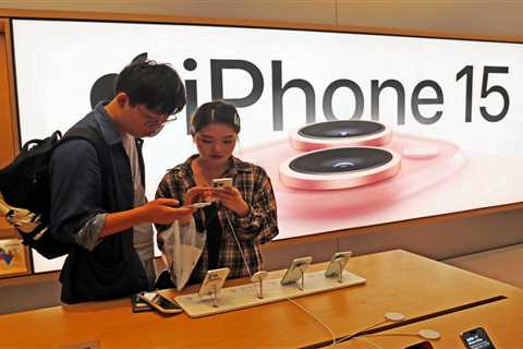 Apple's iPhone is the bestselling smartphone in China despite stiff competition from local..