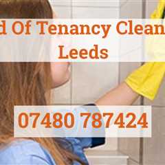End Of Tenancy Cleaning Rothwell