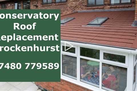 Brockenhurst Conservatory Roof Replacement Transform Your Conservatory Lower Your Energy Bills