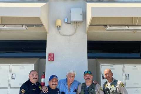 Jay Leno makes donation to family of fallen LASD deputy