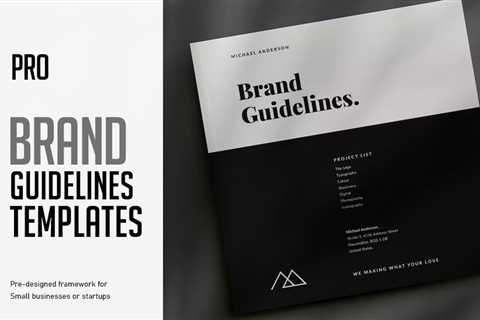 15 Pro Brand Guidelines Templates Design