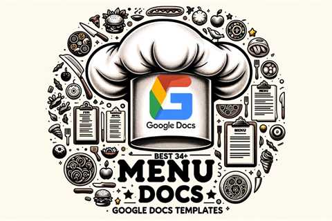 Best 34+ Free Menu Google Docs Templates For Your Needs