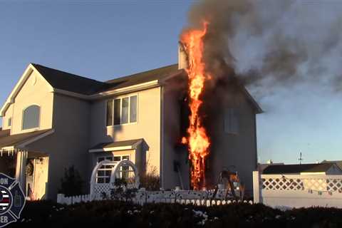 Pre-arrival video: House fire in New Jersey