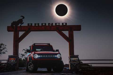 Ford Bronco Off-Roadeo in Austin, Texas hosting an eclipse viewing party