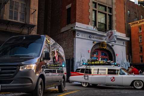 Mercedes-Benz Sprinter gets starring role in Ghostbusters film