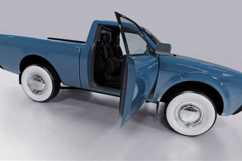 Alpha Motors shows the Wolf EV pickup in entry-level RWD form