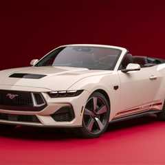 2025 Ford Mustang 60th Anniversary Package adds retro flair to a modern pony