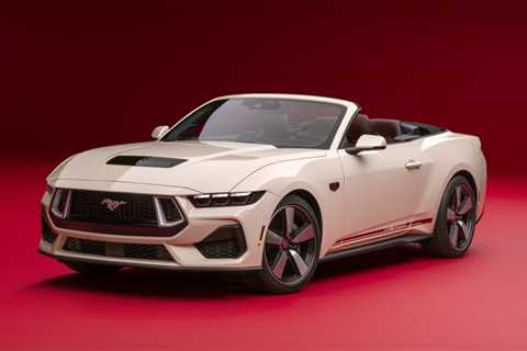 2025 Ford Mustang 60th Anniversary Package adds retro flair to a modern pony