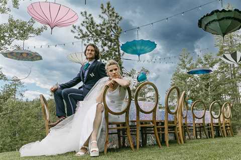 This Couple Brought Burning Man to Their Colorado Backyard Wedding