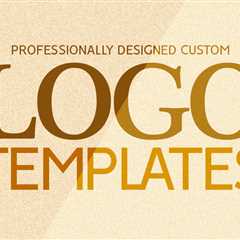 Custom Logo Templates: 30 Professionally Design Vector Logos