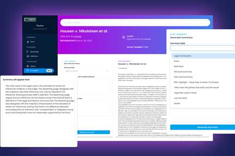 Building On Its Jurisage Merger, CiteRight Launches AI-Powered Tool For Litigators To Summarize And ..