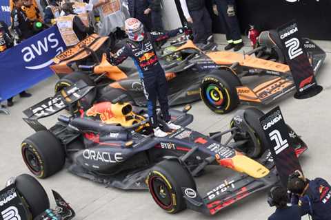 Max Verstappen wins a rain-soaked F1 Canadian Grand Prix