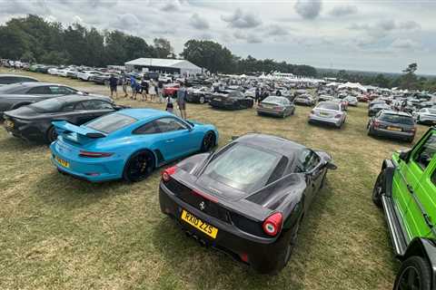 Goodwood Festival of Speed Parking Lot 2024: Pics of what is basically a car show itself