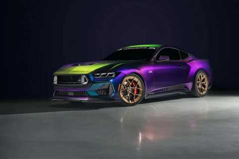 RTR brings color-shifting Mystichrome paint back to the Ford Mustang