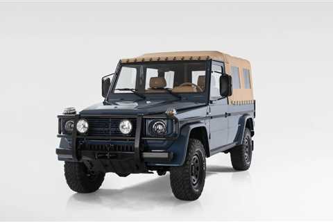 This resto-modded G-Wagon will soon be available as an EV