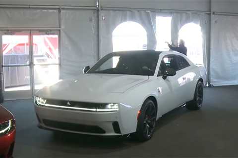 2024 Dodge Charger Daytona gets its first walkarounds