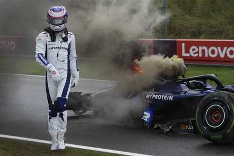 Franco Colapinto replacing American Logan Sargeant for the remainder of the F1 season