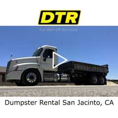 Dumpster Rental San Jacinto, CA - DTR BIN'S - (951) 406-0879