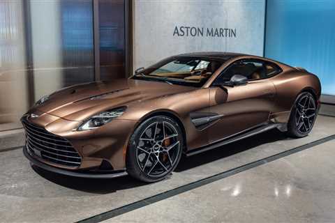 Aston Martin Vanquish takes on Ferrari with 824-hp V12