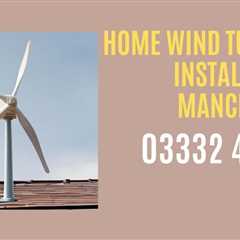 Balderstone Domestic Wind Turbine Installation A Quality Service by Expert Wind Turbine Installers