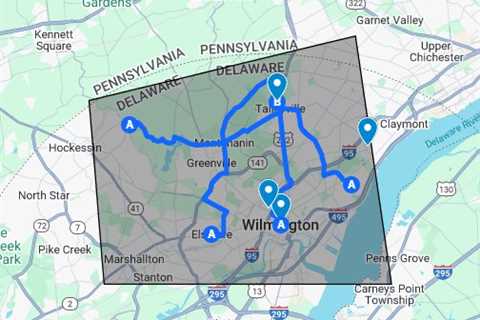 UI/UX design job Wilmington, DE - Google My Maps