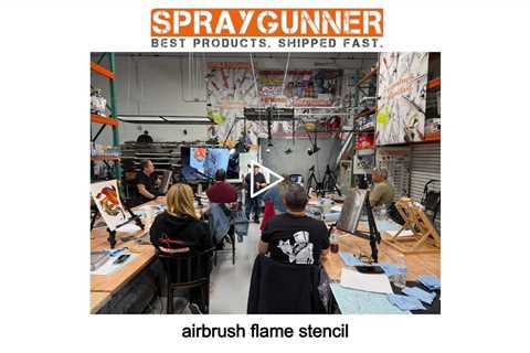 airbrush flame stencil - SprayGunner