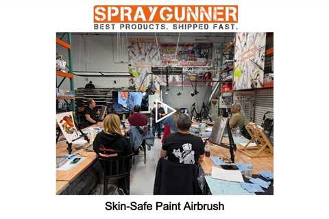 Skin Safe Paint Airbrush - SprayGunner