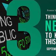 3 Things You Need to Know This Week | IPO Activity, September PMIs, US Inflation (Sep. 22, 2025)