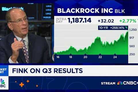 BlackRock CEO Larry Fink: We''re at the beginning of the tokenization of all assets