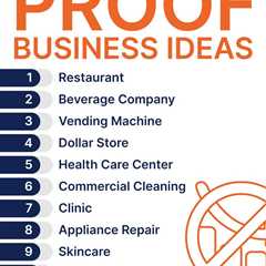 If you're looking for business ideas that provide stability during the time of an economic downturn,..