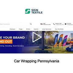 Car Wrapping Pennsylvania - Sign Textile - 610-508-2776