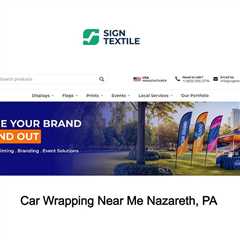 Car Wrapping Near Me Nazareth, PA  - Michelle's Podcast