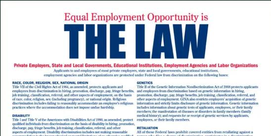 EEOC Rescinds Affirmative Action Guidelines: What the Commission’s Vote Means for Employers with..