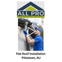 Flat Roof Installation Pittstown, NJ - Guardian Pro Roofing And Improvements