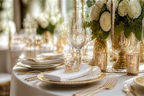 Elevate Your Wedding Decor with Stunning Metallic Accents