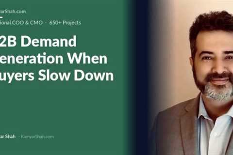 B2B buyers are researching longer while costs rise. A proof-weighted demand generation framework..