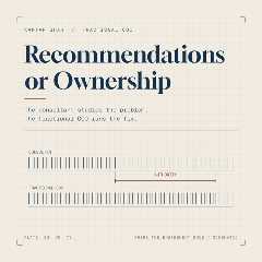 An operations consultant delivers recommendations on a bounded project, while a fractional COO..