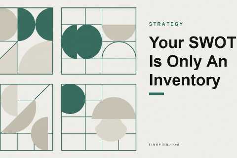 Without priorities, a SWOT analysis is just an inventory